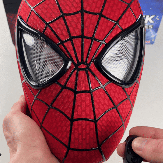 Máscara Andrew Garfield Ojos Movibles