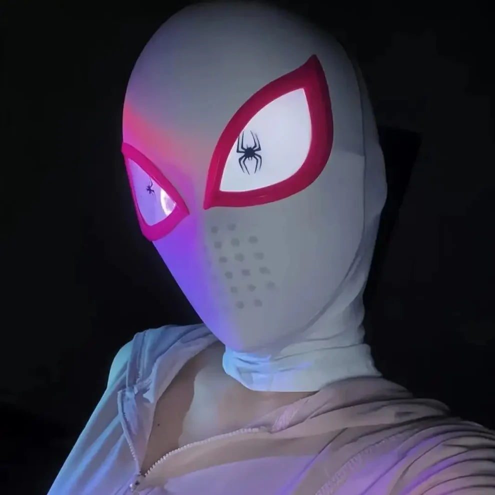Máscara Gwen Stacy Ojos Luminosos