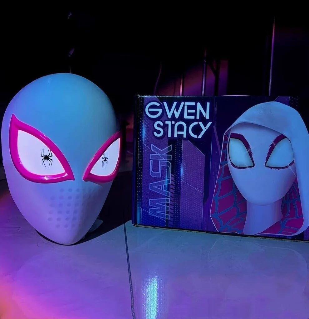 Máscara Gwen Stacy Ojos Luminosos