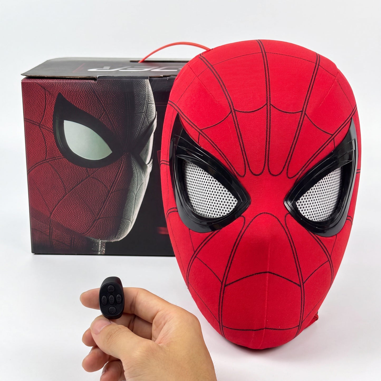Máscara Spiderman Ojos Movibles